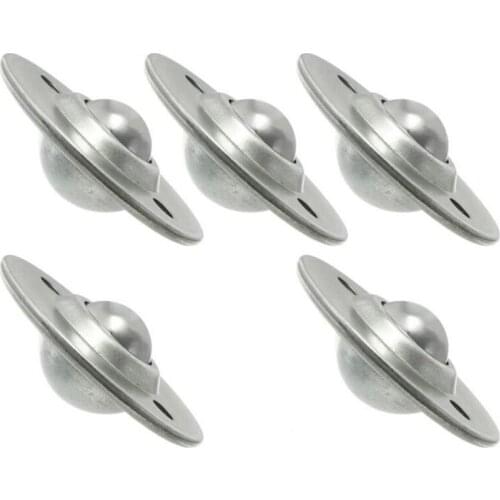 JFBL Hot 5 Pcs/Lot CY-16B B Type UFO Flying Saucer Type Nylon Ball Metal Transfer Bearing Unit Conveyor Roller Wheels