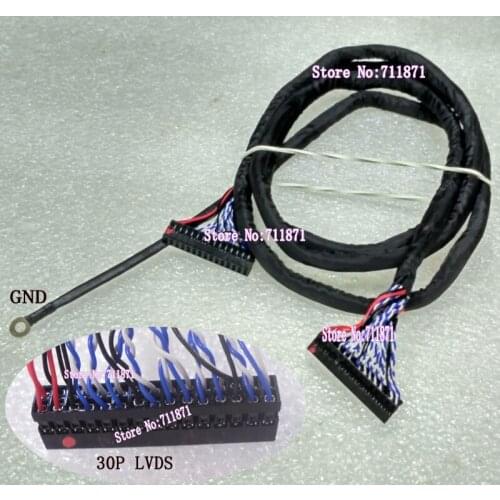 120Mhz 30P LVDS Screen cable Line Female to Female 30Pin LVDS Line cable 30Pin to 30P Lcd screen cable wire 30P Extension Cord