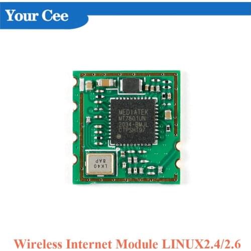 Mini USB WiFi Module Wireless Internet Module Support LINUX2.4/2.6 WINCE5.0/6.0 HLK-7601U2 MT7601 MT7601UN