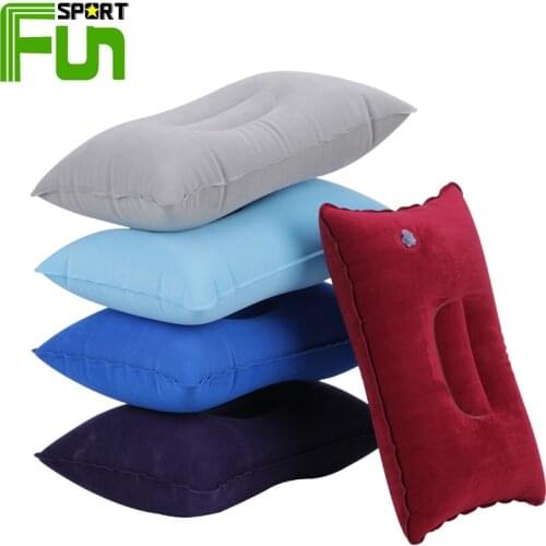 STARFUN Camping Inflatable Pillow Outdoor Travel Sleep Portable Folding Beach Pillow Tent Grass Garden Park Blow With Your Mouth