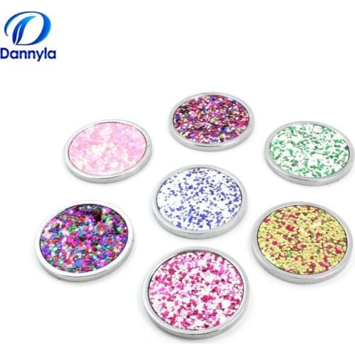 Wholesale 1pc/lot 33mm My Moneda Paillette Coin Fit 35mm Coin Frame MICO01-02