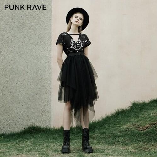 Длинные летние платья PUNK RAVE China At AliExpress