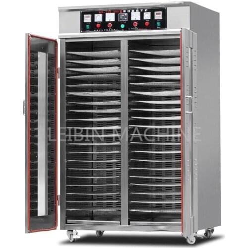 Commercial Food Fruit Dryer 40 Layers Large Stainless Steel Drying Machine Safe Vegetable Electric Dehydrator Air Dryer Device