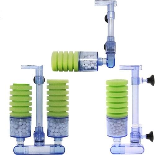 XinYou Aquarium Sponge Filter Biochemical Cotton Water Pump Mini Fish Tank Submersible Pump Water Circulation XY-2900/2901/2902
