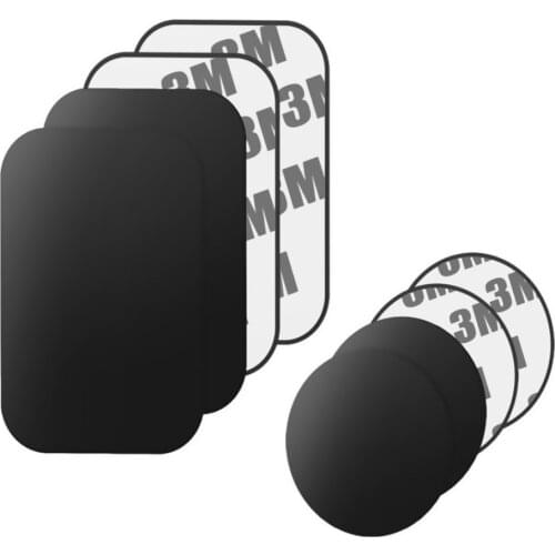 1pcs/3pcs/5pcs/lot Metal Plate Disk Replacement Kits With 3M Adhesive For Magnetic Car Phone Holder Car Mount Holder Accessories