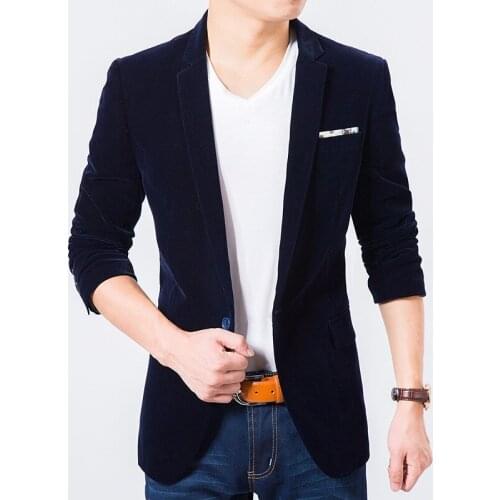 2019 Brand Mens Blazers Autumn Spring Fashion Male Slim Fat Casual Suit Jacket Men Blazer Masculino Clothing