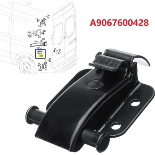 A9067600428 Car Rear Door Check Strap Bracket Locator For Mercedes-Benz Sprinter Black Car Rear Door Check Strap