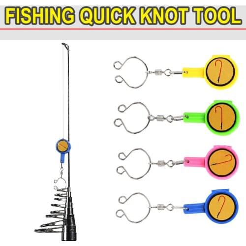 1pc ABS Fishing Quick Knot Tool Fast Tie Nail Knotter Cutter Fishing Device Fishing Quick Knot Tool Pro Hook Sharpener