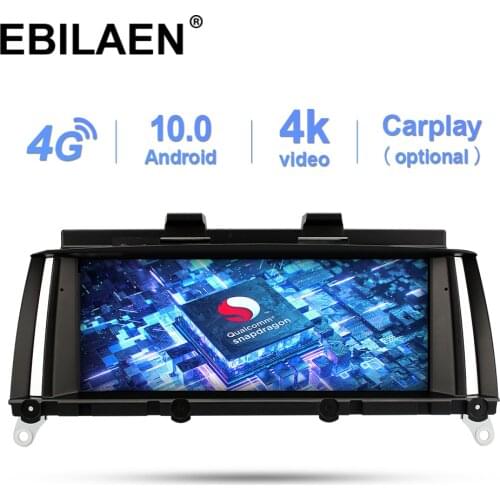 Android 10.0 Car Multimedia Player for BMW X3 F25 X4 F26 CIC NBT Autoradio Navigation 8.8' Screen Headunit Qualcomm Snapdragon