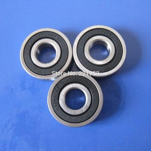 Free Shipping 20 PCS S6000-2RS Bearings 10x26x8 mm Stainless Steel Ball Bearings