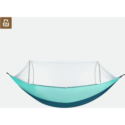 Youpin Hammock With Anti-mosquito Outdoor Load-bearing 300KG 1/2Person For Camping Swing Bed Anti-rollover Lightweight To Carry
