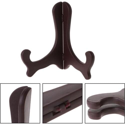 K5DC Tea Tray Cake Holder Stent Table Card Holder Photo Plate Rack Exhibition Kitchen