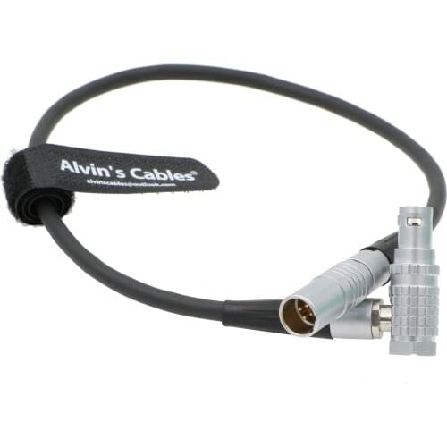 Alvins Cables Red Power Extension Cable 6 Pin Right Angle Female to 6 Pin Male