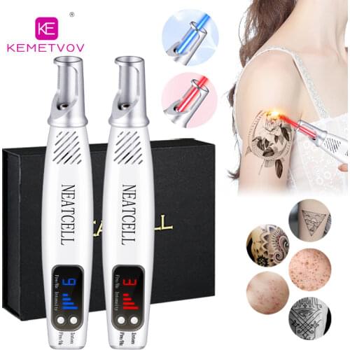 Picosecond Laser Pen Blue Light TherapyTattoo Scar Mole Freckle Removal DarkSpot Remover Machine Portable Laser Pen pimple patch