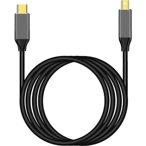 Top Deals USB C to Mini Displayport Cable USB Type C Thunderbolt 3 to Mini DP Cord 4K Adapter Cable
