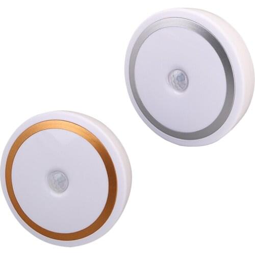 Motion Sensor Light Small Night Light with Adhesive Used Under Cabinets Stairs Wardrobes Kitchens