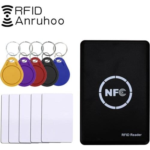 NFC Smart Card Clone Copier IC ID Key Reader 125Khz T5577 Token Copy Writer 13.56Mhz 1k s50 Badge Decoding RFID Duplicator