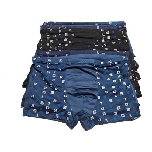 New Mens Extra Large Size XL-7XL Underwear 10 Pcs Set Box Print Random Breathable Shorts Male Panties Mo Underwear Male Boxer