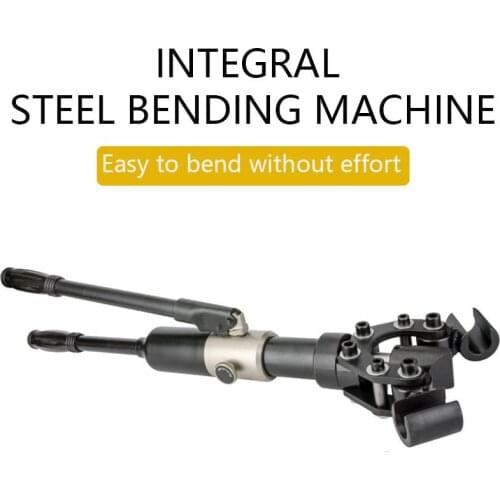 Manual Hydraulic Steel Bending Machine Electric Handhold Rebar Round Steel Handhold Bending Machine