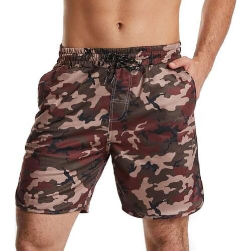 Mens Casual Shorts Summer 2021 Shorts Breathable with Color Matching Pockets Comfortable Camo Beach Male Shorts for Beach