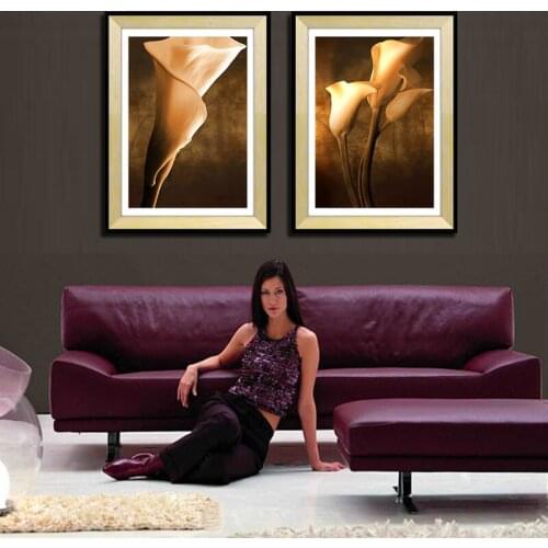 Modern flower Calla wall picture home decor canvas printing wall pictures for living room printings art flowers poster art decor