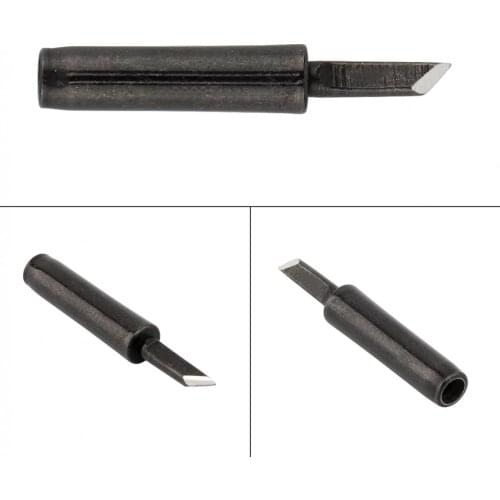 Welding Tips 900M-T-K Solder Tip Lead-free Black Metal Soldering Iron Tips for Hakko / 936 Soldering Rework Station