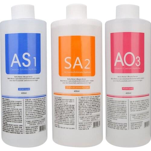 Serum Aqua Peeling Solution Skin Clear Essence Product Hydra Facial Serum for Hydrafacial Machine Skin Deep Cleaning 400ml