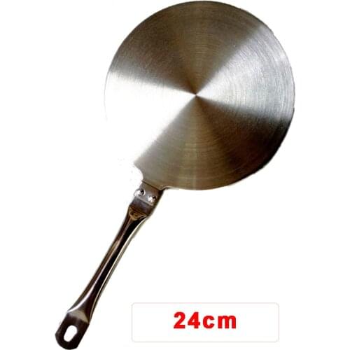 24cm Diameter Induction Stove Thermal Guide Plate Stainless Steel Cooker Hob Heat Converter Disk Cookware for Kitchen Parts Tool