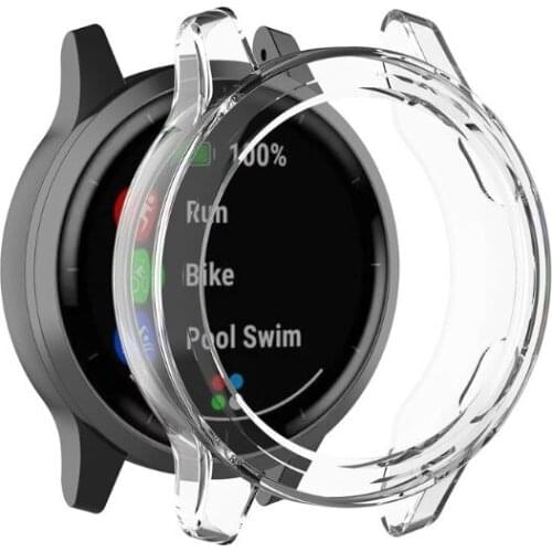 Ultra-Slim Clear Watch Case Protective Cover for garmin vivoactive 4 / Active
