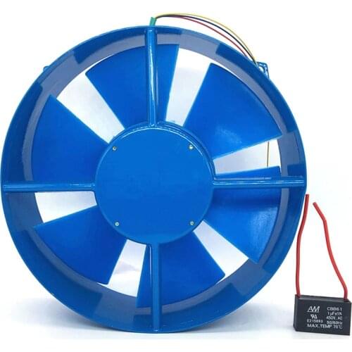 SANQ 200FZY2-D Single Flange AC 220V 0.18A 65W Fan Axial Fan Blower Electric Box Cooling Fan Adjustable Wind Direction Low Noisy