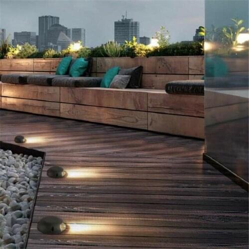 Dimmable 2W 3W 4W IP67 Waterproof LED Underground Light Outdoor Ground Garden Path Floor Buried Yard Spot Landscape 12V/85V-265V