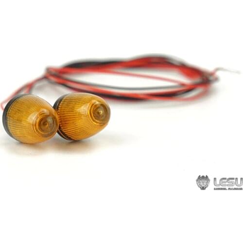 LESU Rotating LED Warning Flashing Light for 1/14 TAMIYA RC Tractor Truck Dumper Trailer DIY Model