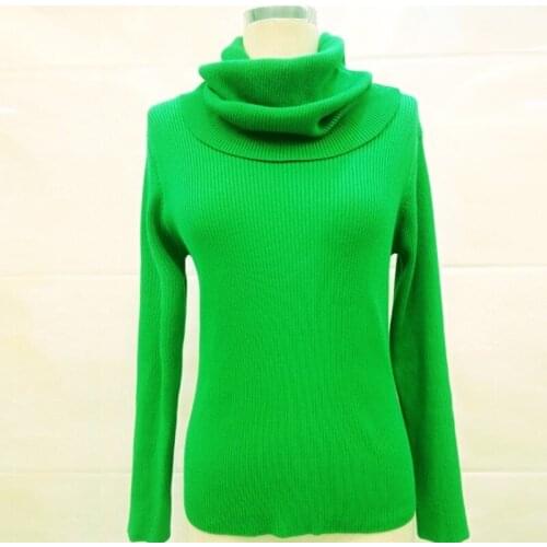 2021 Winter New Turtleneck Women Sweaters And Pullovers Solid Color Loose Thicken Warm Ladies All-Match Jumpers Ropa Para Mujer