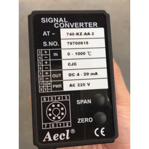 Aecl SIGNAL CONVERTER AT-740-VZV-22-2 AT-740-VZI-2A-2 AT-740-LCZ-SS2-2 AT-740-PMZ-32-3 AT-740-SHZ-AA-2