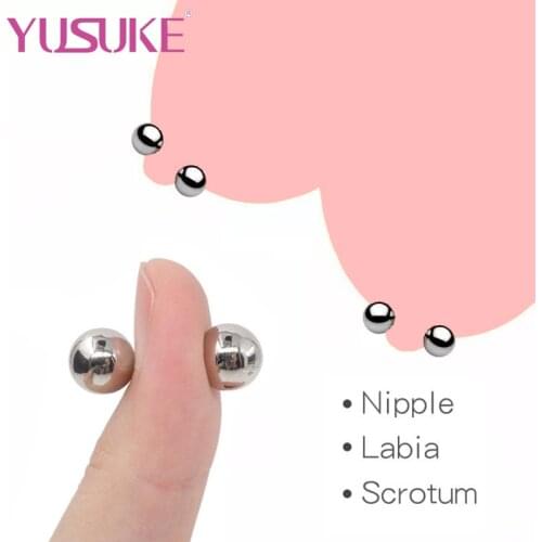 Bdsm Sex Toys For Women Powerful Magnetic Nipple Clamps Clitoris Penis Massager Ultra Orbs Erotic Accessories Adult18 Games Shop