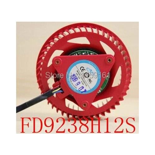Free Shipping NTK FD9238H12S 12V 0.8A ATI HD5870 HD5970 turbo fan cards