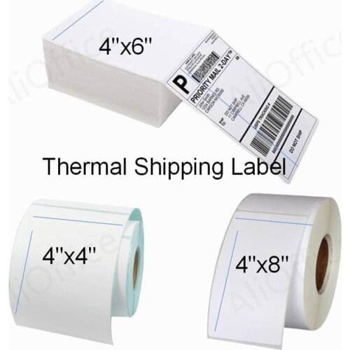 Shipping Label for Thermal Label Printer 4x6 100x150 100x200 100x180 Sticker for Zebra Label Maker Barcode DHL UPS Shopify Label