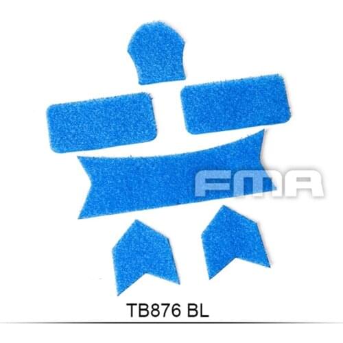 FMA Tactical Military Airsoft Maritime Devil Helmet Stickers Universal DIY Magic Stickeers Pink Blue TB876 Free Shipping