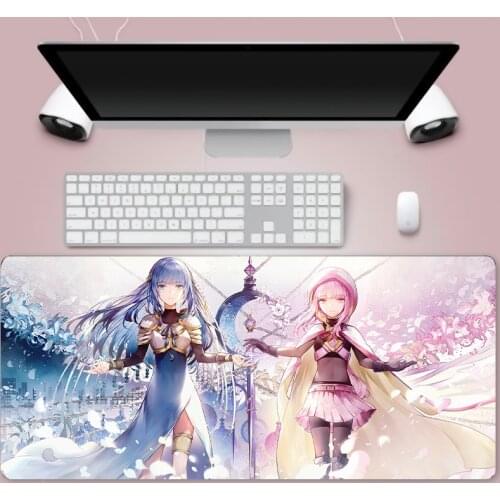 Gaming Mouse Pad Gamer Accessories Xxl Big Mouse Pad Gamer Mouse Keyboard Computer Peripheral Office Mouse Pad Anime Sexy