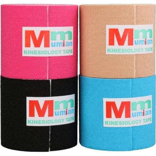 Colorful Kapok Kinesiology Tape Therapeutic Portable Comfortable Recovery Long-term Effective Healthy Relaxing Brace for Fitness