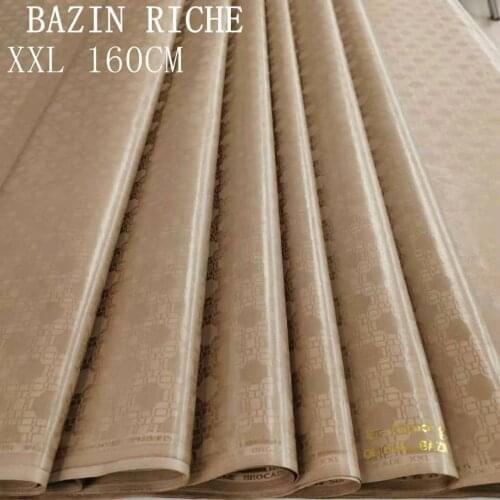 Best Quality 10 Yards Pure White Atiku Lace very Soft Brocade Bazin Riche Fabric 100% Cotton Nigerian Man Woman Sewing Clothes