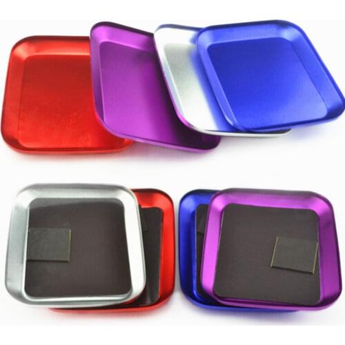 Yeah Racing Aluminium Alloy Screw Magnetic Tray For 1/5 1/8 1/10 1/16 Scale Models RC Car Remote Control Cars Parts Tool#YA-0413