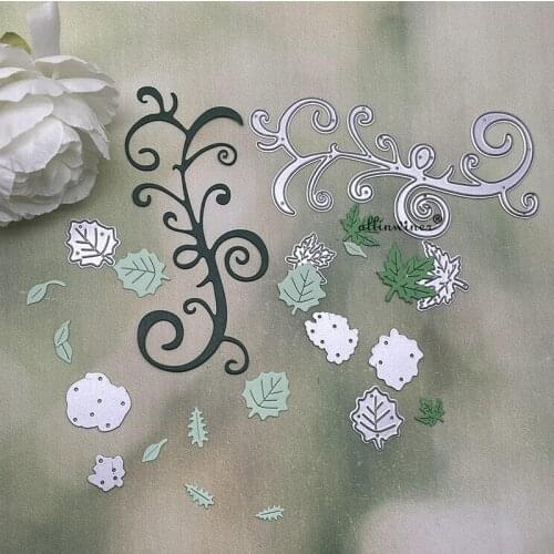 Leaf vine decoration Metal Cutting Dies for DIY Scrapbooking Album Paper Cards Decorative Crafts Embossing Die Cuts