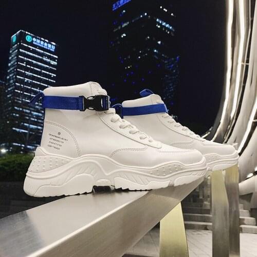 2019 New shoes man lace-up Mens Shoes Lace-up Sneakers Casual Mens Shoes Leather Sneakers Tenis Masculino A2-85