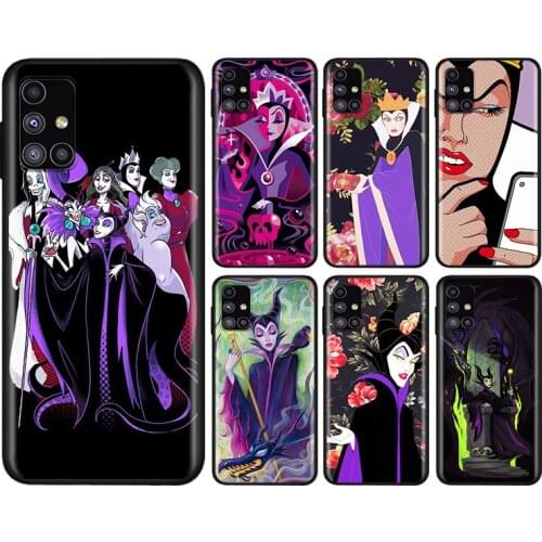 Disney villain witch For Samsung Note 20 10 9 8 Ultra lite Plus Pro F62 M62 M60 M40 M31S M21 M20 M10S Soft Phone Case