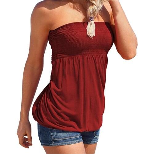 Sexy Womens Tops And Blouses Womens Solid Undergarment Covering The Chest And Abdomen Blouse Tops Blusas Mujer De Moda 2021