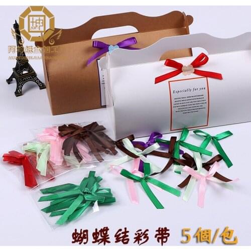 Bownot Silk Satin Ribbon 25cm Wedding Party Festive Event Decoration Crafts Gifts Wrapping Apparel Sewing Fabric Supplies