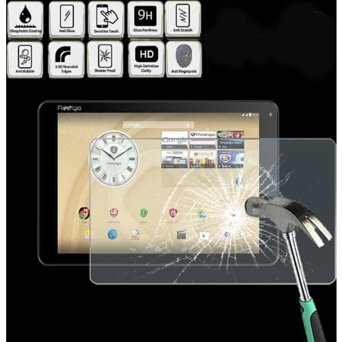 For PRESTIGIO MultiPad Muze 5001-Tablet Tempered Glass Screen Protector Cover Anti Fingerprint Screen Film Protector Guard Cover