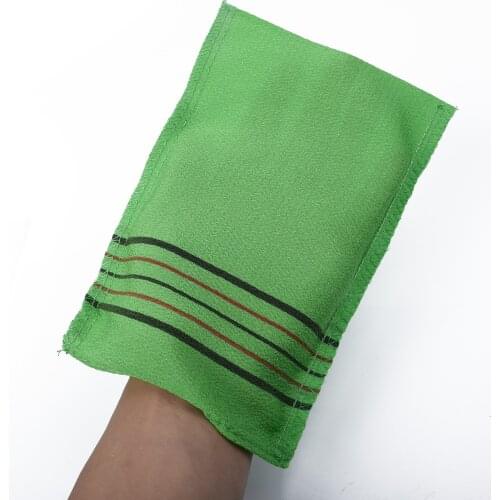 1 Set Of 3Pcs/5Pcs 14*18cm 1x Korean Italy Exfoliating Body Scrub Towels Glove Sephar Quickly Dry Home Sports Cleaning Towels