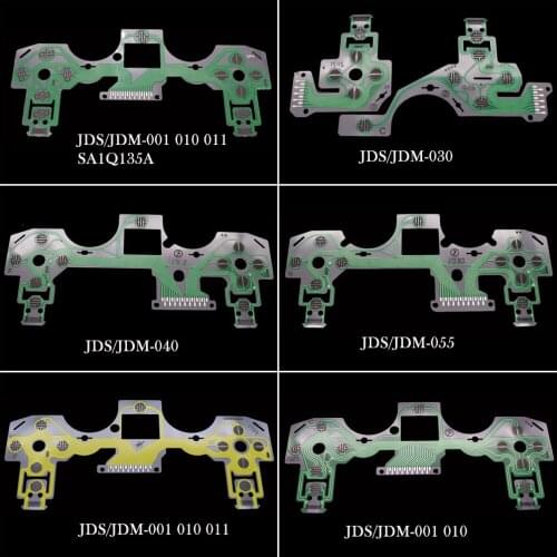 2PCS JDS 001 010 011 030 040 055 For Playstation4 Conductive Film Keypad for PS4 Controller DualShock PCB Circuit